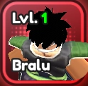 Bralu Unit from Anime Squadron Roblox Experience