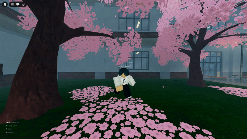 Capoeira M1 Attack Fighting Style from Gakuran Roblox Experience