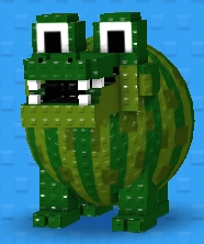 Glorbo Fruttodrillo Index Card in Catch a Brainrot Roblox Experience
