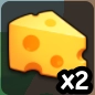 Cheese Ingredient from Craft a Menu Roblox Experience