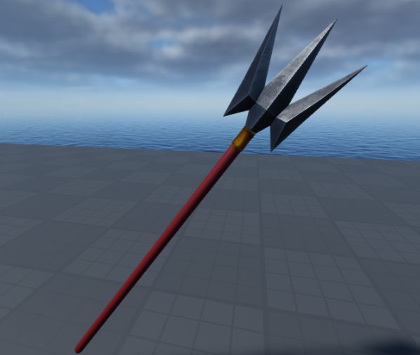 Dough Trident Staff Skill from Haze Seas Roblox Experience