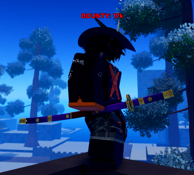 Enma Sword from Haze Seas Roblox Experience
