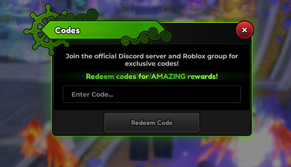 How to redeem Anime Expeditions Codes Guide Picture 2 in the Anime Expeditions Wiki