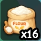 Flour Ingredient from Craft a Menu Roblox Experience