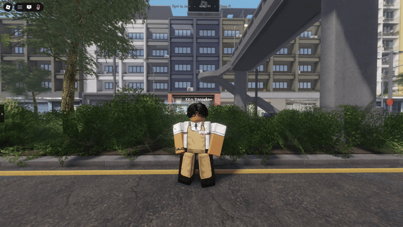 Hakari Heavy Attack Fighting Style from Gakuran Roblox Experience