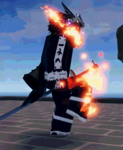 The Black Leg Fighting Style in Haze Seas Roblox Experience