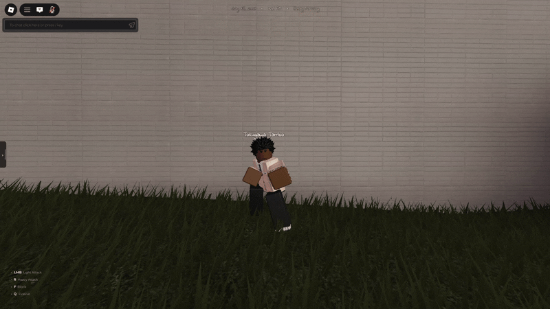 Karate Heavy Attack Fighting Style from Gakuran Roblox Experience