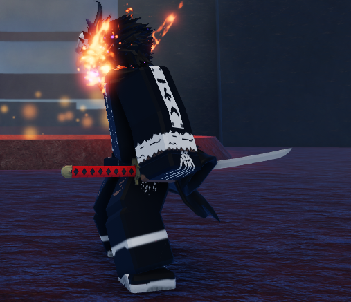 Katana Sword from Haze Seas Roblox Experience