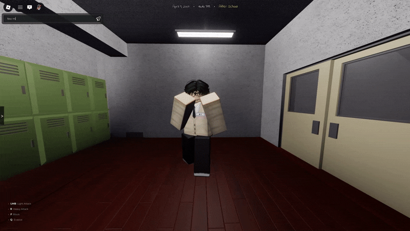 Muay Thai Heavy Attack Fighting Style from Gakuran Roblox Experience