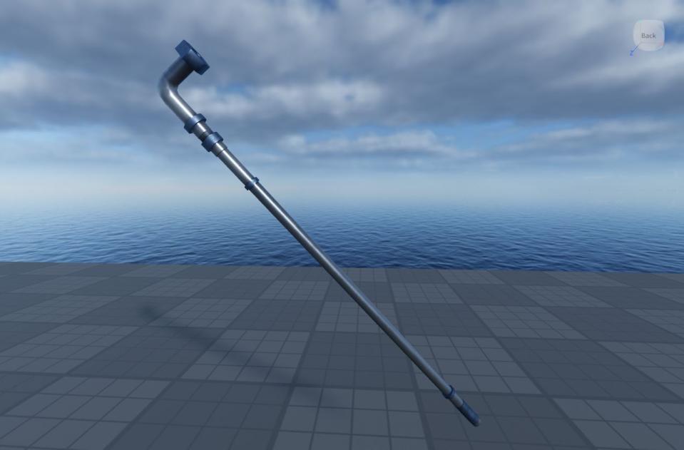 Pipe Weapon from Haze Seas Roblox Experience