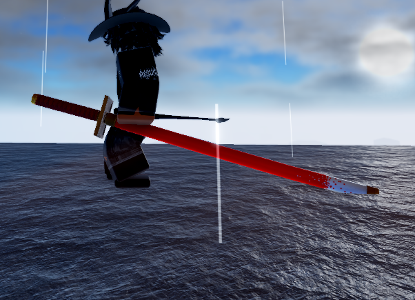 Raiu Sword from Haze Seas Roblox Experience