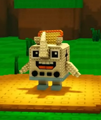 Rhino Tosterino Brainrot from Catch a Brainrot Roblox Experience