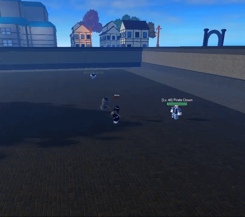 Sea Destroyer Sea Beast Hammer Skill from Haze Seas Roblox Experience