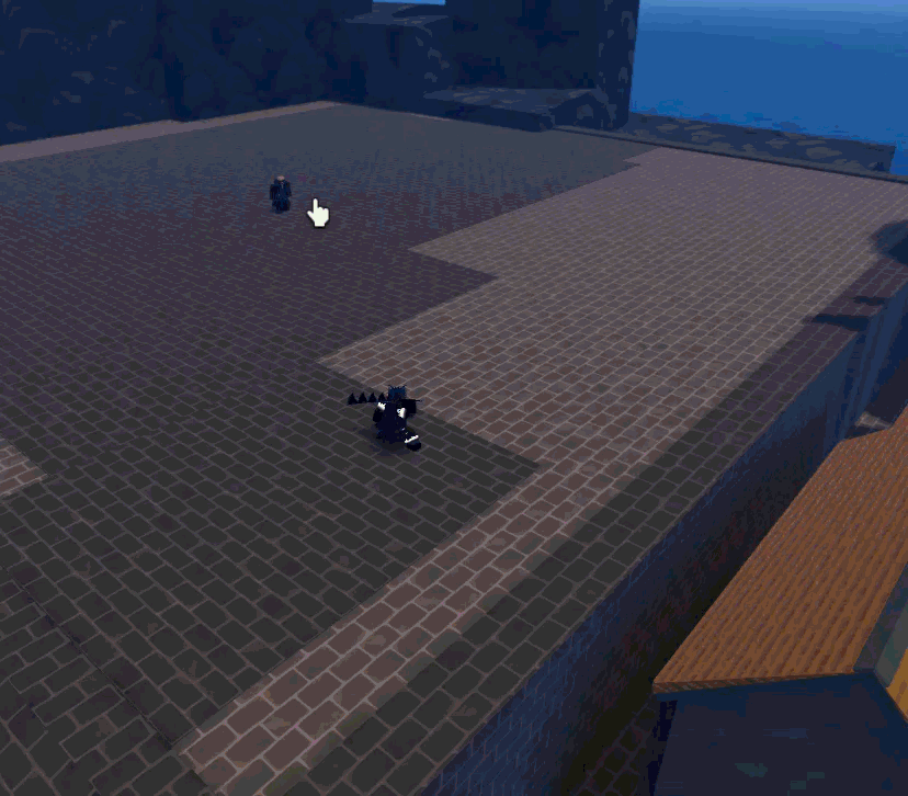 Shark Slam Shark Blade Skill from Haze Seas Roblox Experience