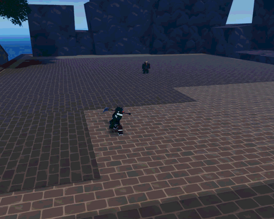 Shattering Core Skill Bisento v2 from Haze Seas Roblox Experience