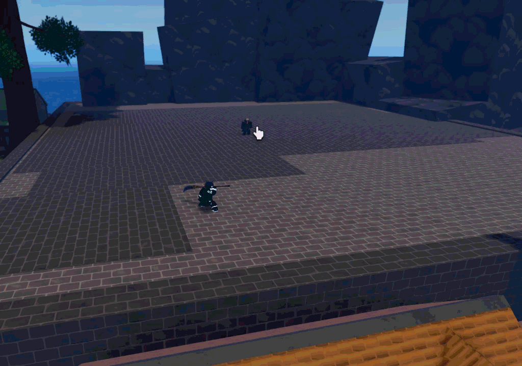 Shattering Eclipse Skill Bisento v2 from Haze Seas Roblox Experience