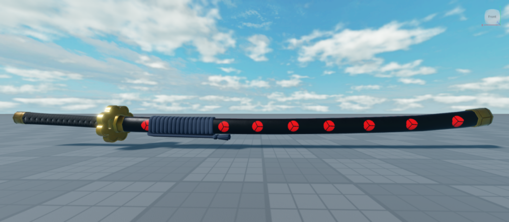 Shusui Sword from Haze Seas Roblox Experience