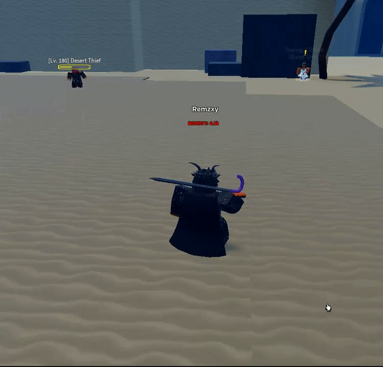 Soul Thrust Skill Soul Cain Weapon from Haze Seas Roblox Experience