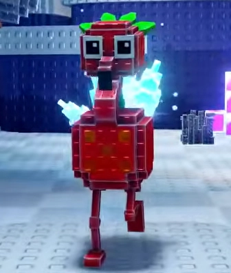 Strawberrelli Flamingelli Brainrot from Catch a Brainrot Roblox Experience