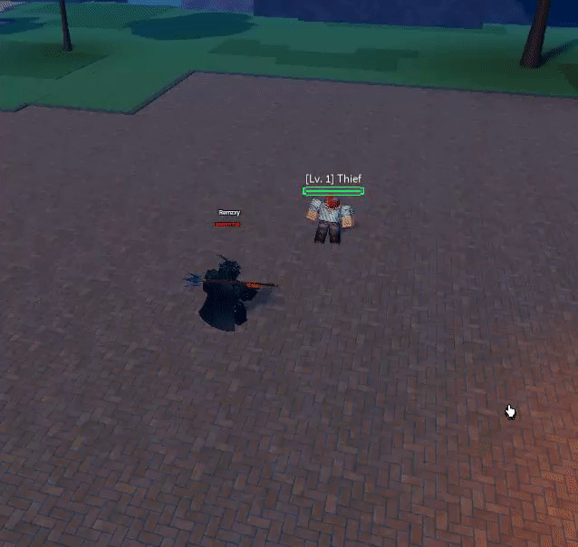 Trident Slam Dough Trident Staff Skill from Haze Seas Roblox Experience