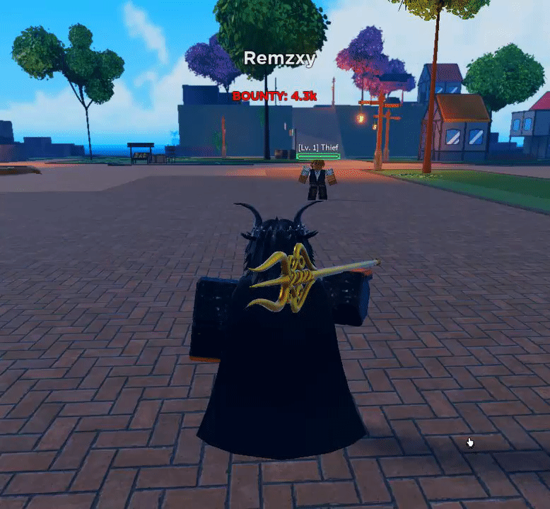 Water Shot Fisherman Staff Skill from Haze Seas Roblox Experience